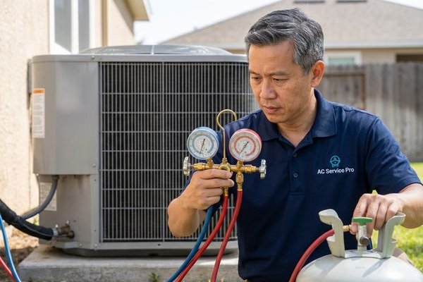 Aircond Gas Top-Up work sample 3