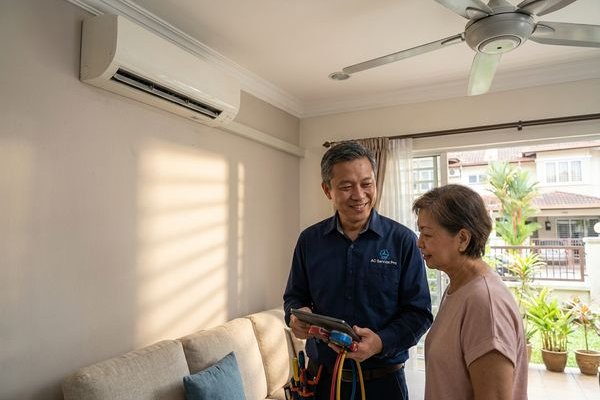 Aircond service technician in Desa ParkCity