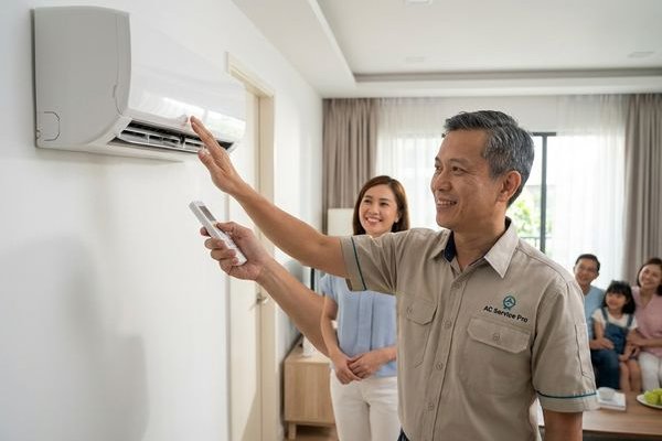 Aircond Installation work sample 4