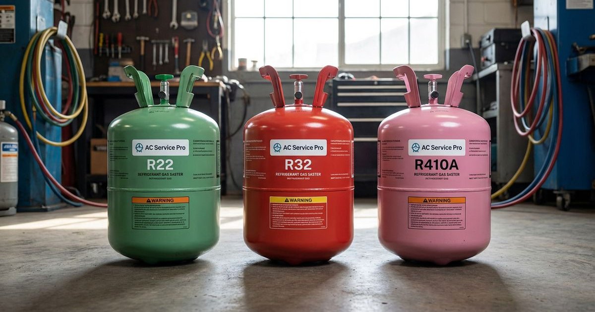 R22 vs R32 vs R410A: Which Gas Does Your Aircond Need?